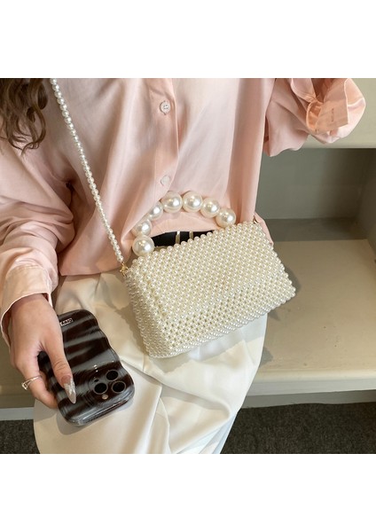 El ve Kol Askılı Inci Çanta