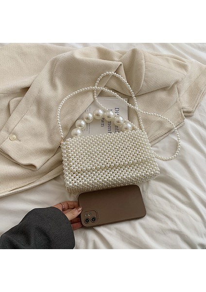 El ve Kol Askılı Inci Çanta modelleri
