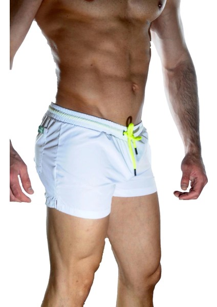 Erkek Beyaz Mini Mayo Short fiyatları