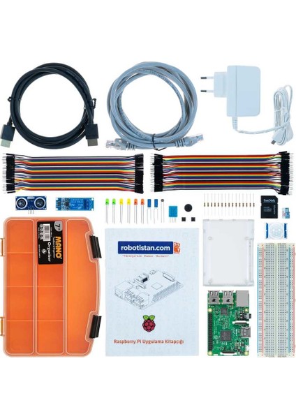 Raspberry Pi 3 Model B+ Süper Başlangıç Seti