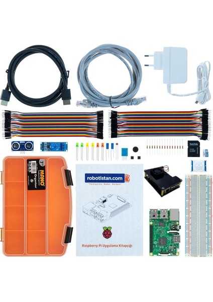Raspberry Pi 3 Model B+ Süper Başlangıç Seti