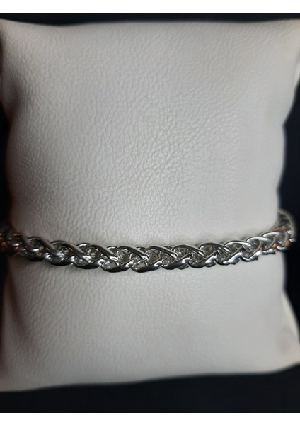 Mryart Angelus Lufigo Unisex Model Kalın Zincir Kolye ve Bileklik Set modelleri