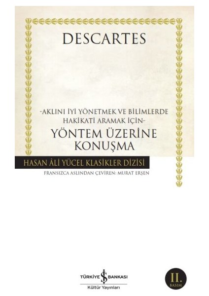 Yöntem Üzerine Konuşma - Hasan Ali Yücel Klasikleri