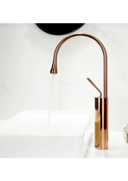 Roz Damla Çanak Lavabo Bataryası