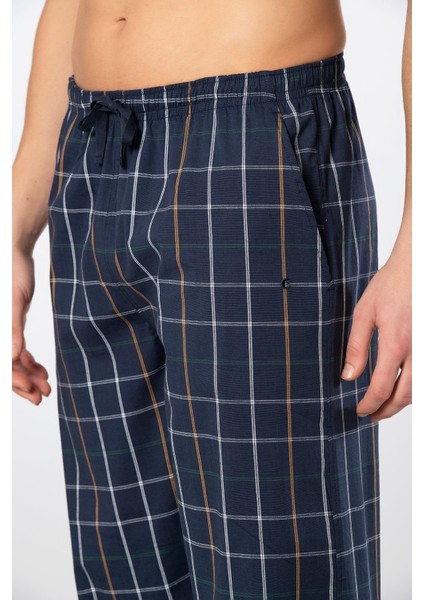 Erkek Dokuma Pijama Tek Alt 2240/LACIVERT 6 fiyatları