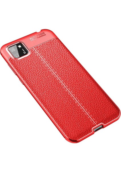 Huawei Y5P Kılıf Auto Focus Kapak - KIRMIZI-(5796) - M014K927-R10014 fiyatları