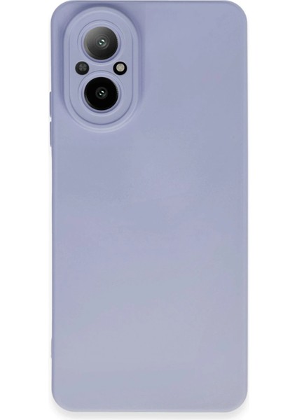 Realme 12 Lite Kılıf Nano Içi Kadife Silikon - LILA-(5796)