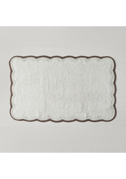 Lumia 70X120 cm Banyo Paspası Ekru