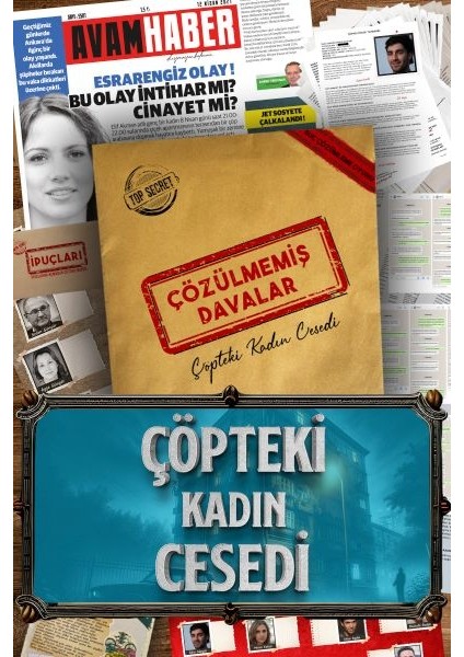 Çöpteki Kadın Cesedi - Dedektif Oyunu