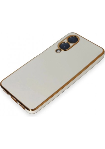 Vivo Y17S Kılıf Volet Silikon - Beyaz fırsatları