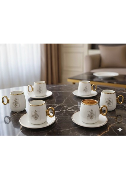 6 Kişilik Kahve Fincanı