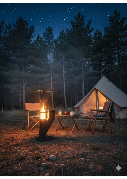 Mini Cam Portatif Pelet Sobası