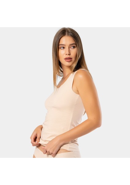 Kadın Lazer Kesim Pamuklu Atlet 906/TEN fiyatları