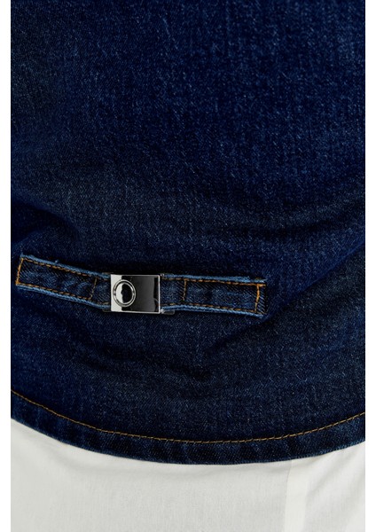 Kadın Denim Yelek – Şık Düğmeli Jean Yelek, Günlük ve Casual Kombin