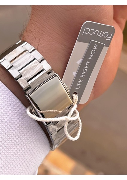 Çelik Kordon Takvimli Kadran 2 Yıl Garantili 3ATM Suya Dayanıklı Erkek Kol Saati F.U3625.02 indirimleri