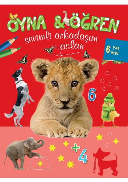 Oyna Öğren Sevimli Arkadaşım Aslan 6 Yaş Üstü