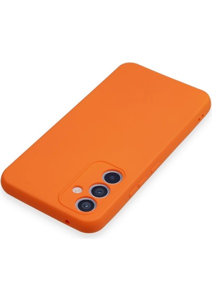Samsung Galaxy A34 5g Kılıf Nano Içi Kadife Silikon - TURUNCU-(5796) - M219K911-R20219 modelleri