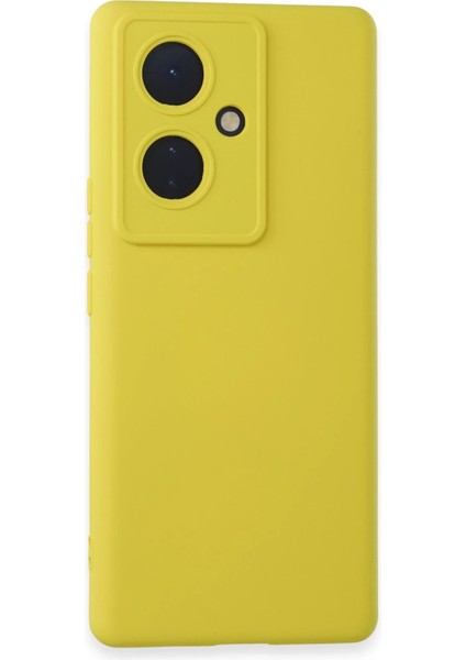 Vivo V29 Lite Kılıf Nano Içi Kadife Silikon - SARI-(5796) - M180K516-R97180