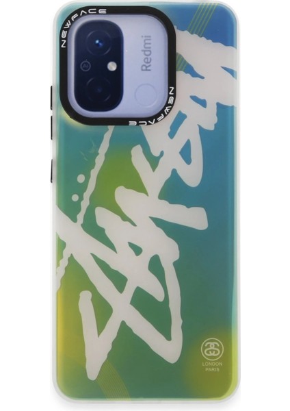 Xiaomi Redmi 12C Kılıf Estoril Desenli Kapak - Estoril - 2-(5796) - M650K066-R37650