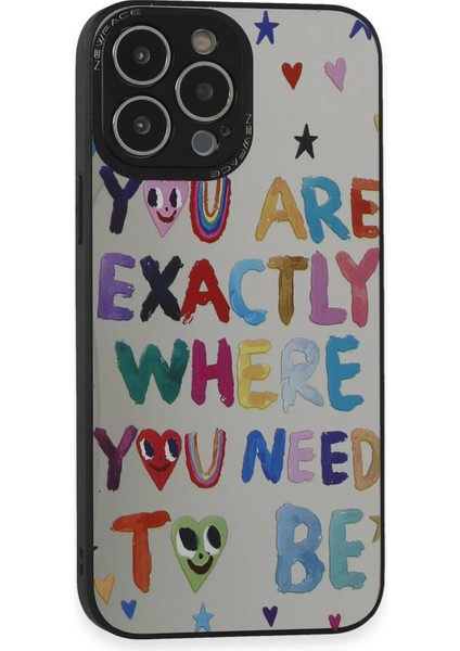 iPhone 14 Pro Kılıf Mirror Desenli Kapak - Mirror - 10-(5796) - M422K455-R08422