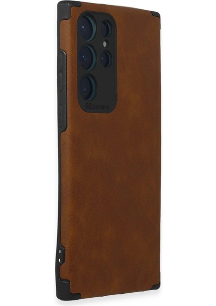 S22 Kılıf Loop Deri Silikon - Kahverengi fiyatları