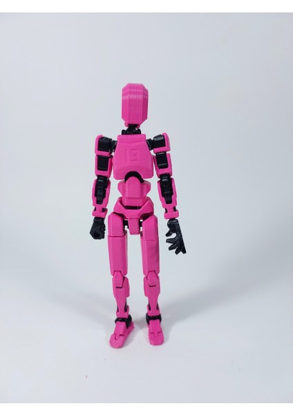 Dummy Oynar Eklemli 15 cm Aksiyon Oyuncağı Pembe Siyah 3 Çift El & Aksesuar fiyatları