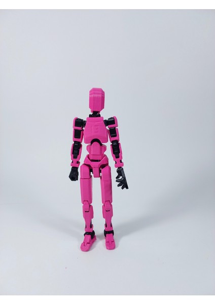 Dummy Oynar Eklemli 15 cm Aksiyon Oyuncağı Pembe Siyah 3 Çift El & Aksesuar modelleri