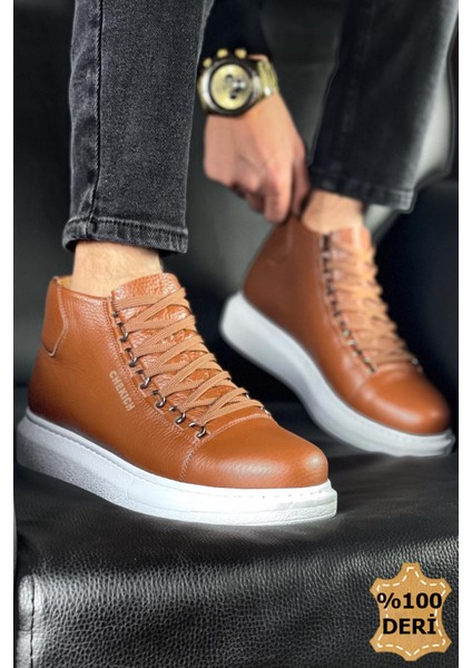 CH258 - Dbt Roma Deri Erkek Bot Taba fiyatları