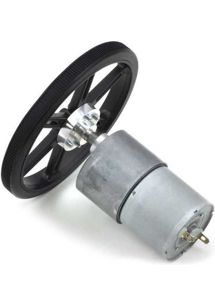 6 mm Motor Bağlantı Elemanı Çifti (M3 Sabitleme Vida Delikli) - PL-1999