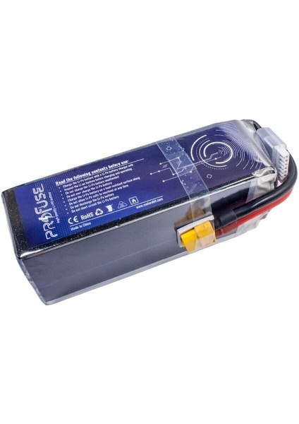22.2 V 6s Lipo Batarya-Pil 5000 Mah 25C fırsatları