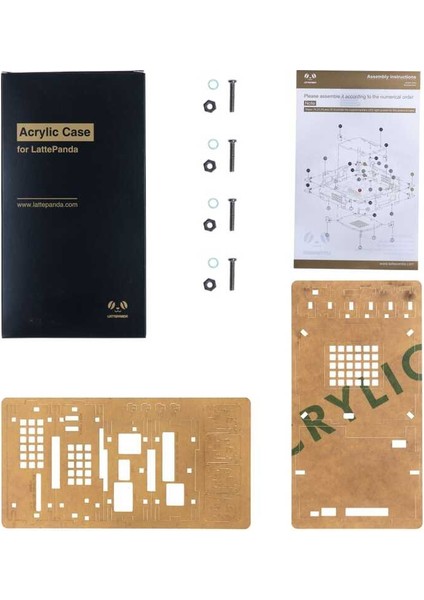 Akrilik Kasa - Soğutma Fanı ile Uyumlu - Lattepanda