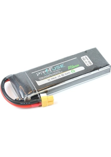 11.1 V 3s Lipo Batarya-Pil 2800 Mah 35C