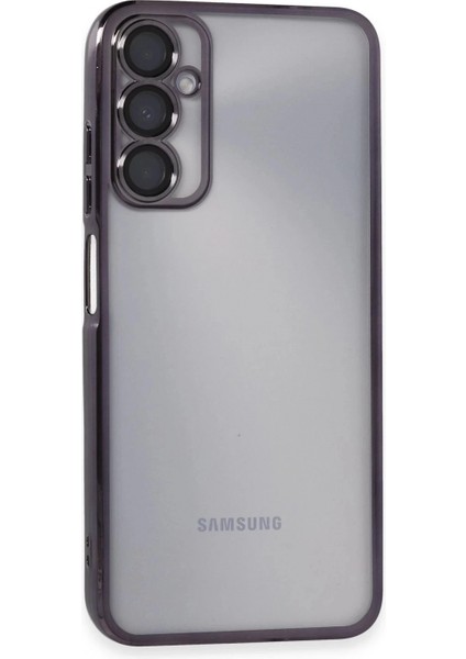 Samsung Galaxy A05S Kılıf Lensli Silikon - Mor
