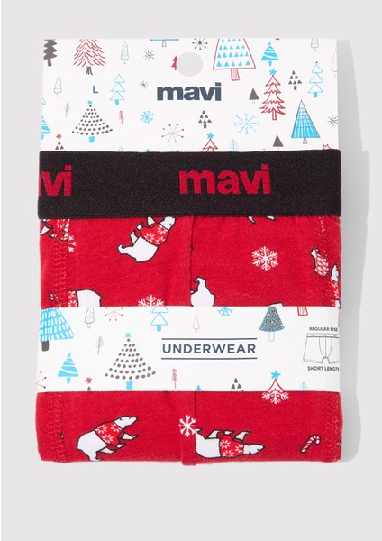 Yılbaşı Temalı Baskılı Boxer 0912140-32421 modelleri