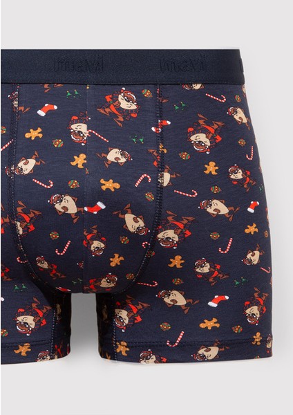 Yılbaşı Temalı Baskılı Boxer 0912136-70500 fiyatları