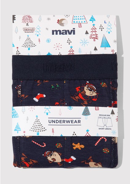 Yılbaşı Temalı Baskılı Boxer 0912136-70500 modelleri