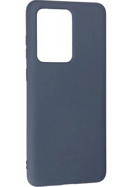 Samsung Galaxy S20 Ultra Kılıf Nano Içi Kadife Silikon - Gri modelleri