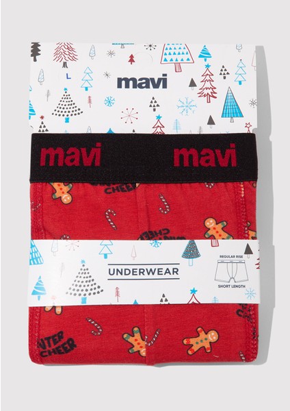 Yılbaşı Temalı Baskılı Boxer 0912133-32421 modelleri