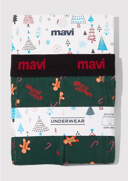 Yılbaşı Temalı Baskılı Boxer 0912133-71871 modelleri