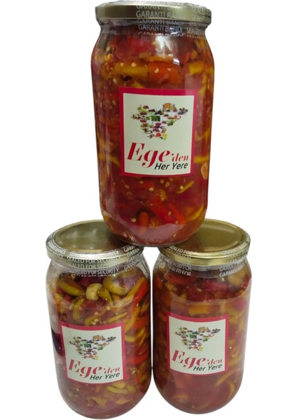 Domates Soslu Acı Biber Konservesi 1 Kg.x 3 Adet