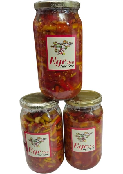 Domates Soslu Acı Biber Konservesi 1 Kg.x 3 Adet fırsatları