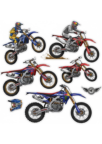 Motosiklet Telefon Laptop Notebook Tablet Defter Matara Stiker Etiket ST2285