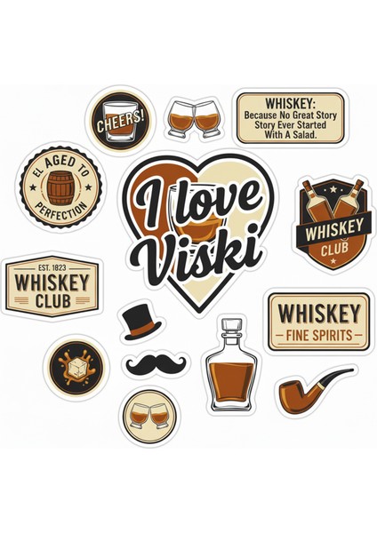 Şarap Telefon Laptop Notebook Tablet Defter Matara Stiker Etiket ST2391