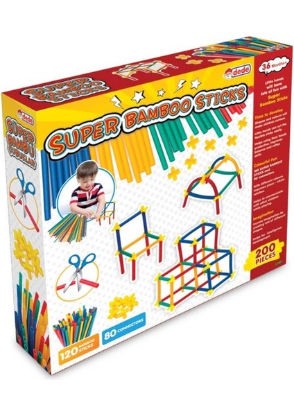 Bfs Dede Süper Bambu Çubukları 200 Parça fiyatları