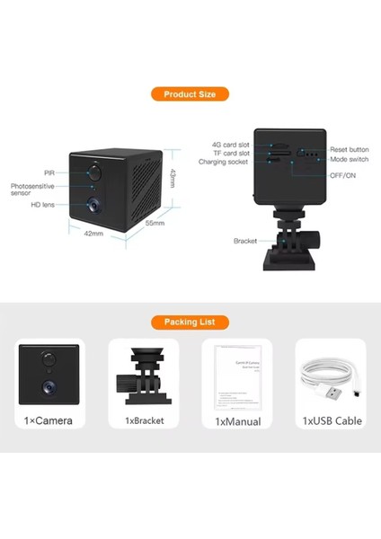 Güvenlik Kamerası (4g Sim Kart ile Çalışır) - (Dünyanın Her Yerinden Izleme Imkanı) fırsatları