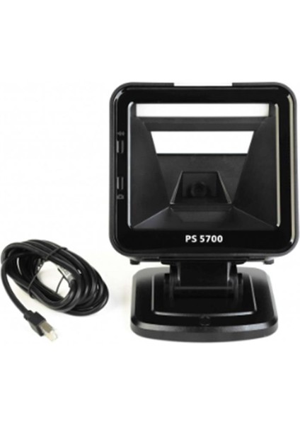Perkon PS5700 2d Karekod Kablolu USB Masaüstü Barkod Okuyucu+Ayaklı