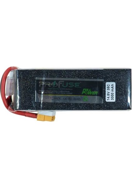 14.8 V 4s Lipo Batarya-Pil 3000 Mah 35C modelleri