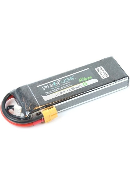 11.1 V 3s Lipo Batarya-Pil 3400 Mah 35C