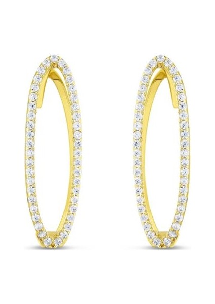 14 Ayar Taşlı Tasarım Tiny Altın Küpe fiyatları