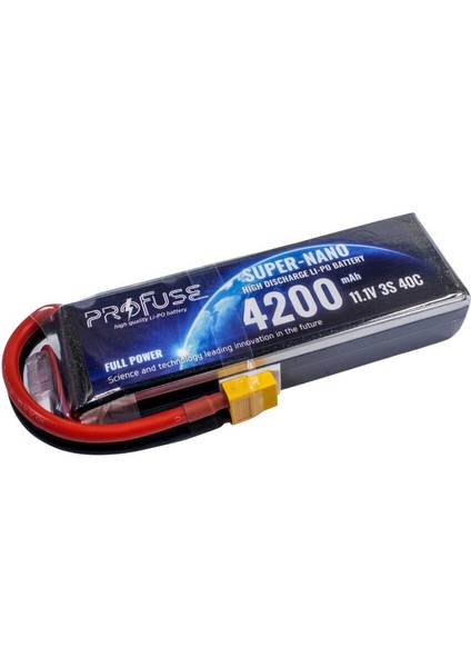 11.1 V 3s Lipo Batarya-Pil 4000 Mah 25C modelleri